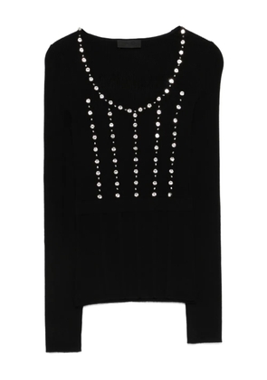 LIU JO embellishments top - Black