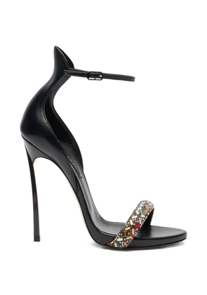 Casadei Cappa Blade heeled sandals - Black