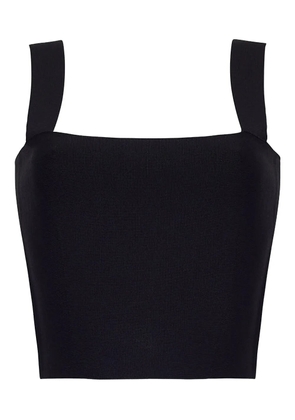 Cara Cara Madeline cropped top - Black