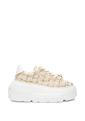 Casadei Nexus bouclé sneakers - White