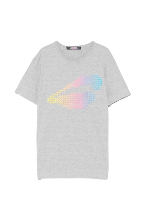 Jade Jagger printed T-shirt - Grey