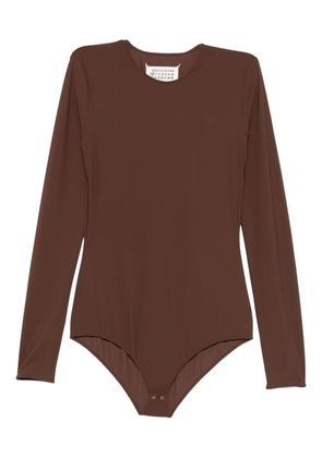 Maison Margiela long-sleeve bodysuit - Brown