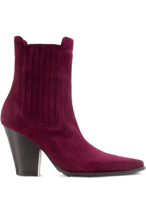 GINISSIMA 90mm Emily ankle boots - Purple