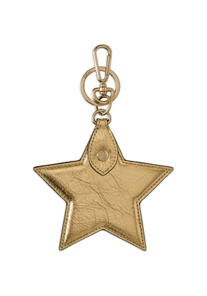 Mulberry Star keyring - Gold