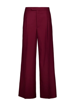 Zeus+Dione Fractal wool trousers - Red