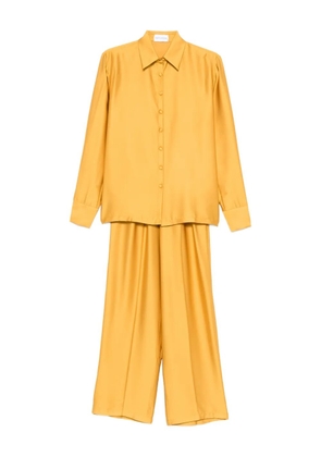 SILKYLICIOUS silk pyjama set - Yellow