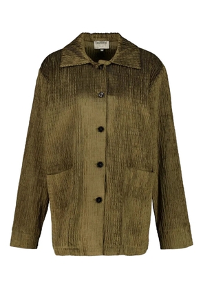 Zeus+Dione Synthesis shirt jacket - Green