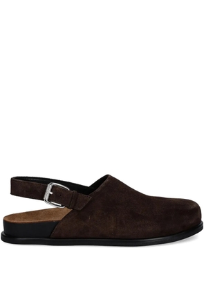 VAGABOND Effie slingback buckle mules - Brown