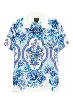Camilla short-sleeve graphic-print shirt - Multicolour