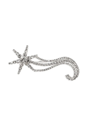 Jennifer Behr crystal starla brooch - Silver