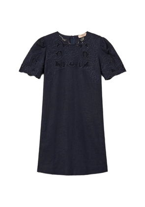 TWINSET short-sleeve mini dress - Blue