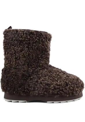 EMU AUSTRALIA Sharky Lo teddy-texture boots - Brown