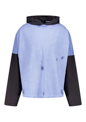 We11done double-sleeve T-Shirt - Blue