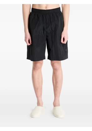 Calvin Klein Jeans logo-embroidered swim shorts - Black