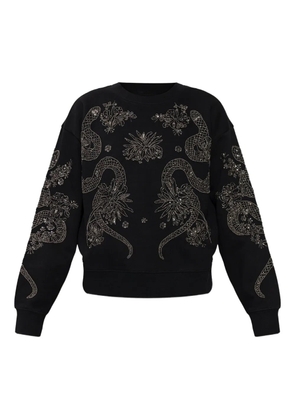 AllSaints Cecile embellished sweater - Black