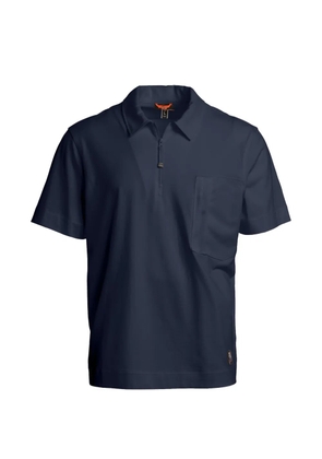 Parajumpers Bordley pocket zip polo shirt - Blue