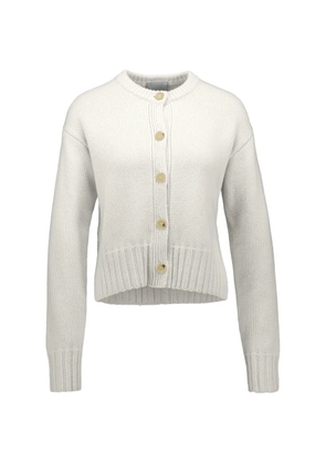 Allude buttoned cardigan - White