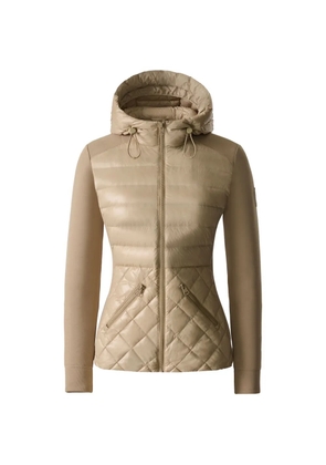 Mackage Agatha quilted hooded jacket - Neutrals