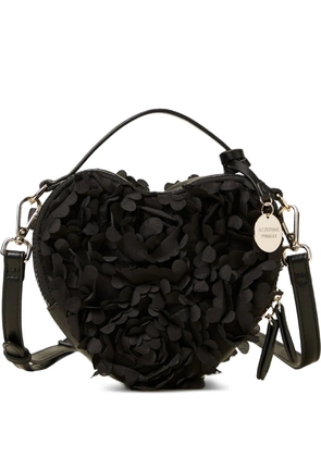 TWINSET floral heart tote bag - Black