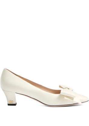 Valentino Garavani 45mm Bowow pumps - Neutrals