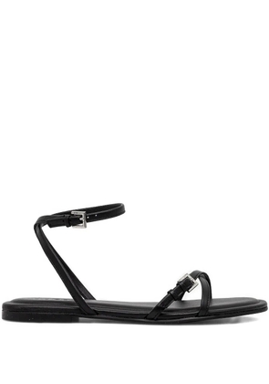HUGO buckle-details sandals - Black