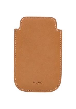 Mismo leather cardholder - Brown