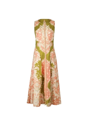 KATE FORD paneled girasole dress - Green