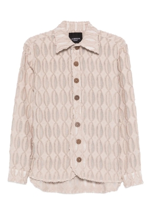 Labrum London Freetown monogram-pattern shirt - Pink