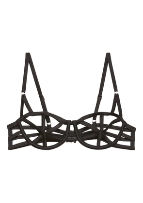 Fleur Du Mal caged bra - Black