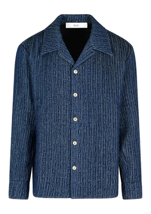 Séfr camp collar WES shirt - Blue