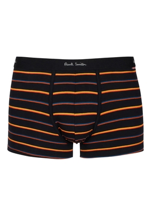 Paul Smith striped logo-detail boxer - Black