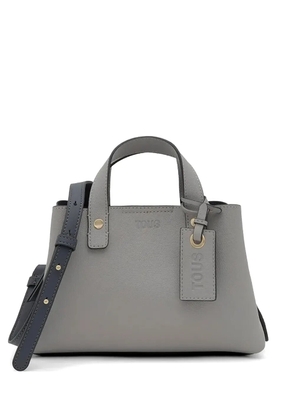 TOUS small City logo-detail tote bag - Grey