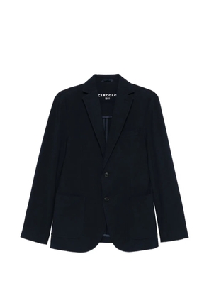 Circolo 1901 notched pocket blazer - Blue
