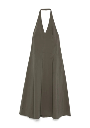 St. Agni halterneck sleeveless maxi dress - Green