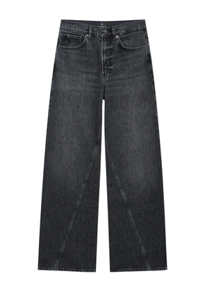 ANINE BING Brie cotton jeans - Black