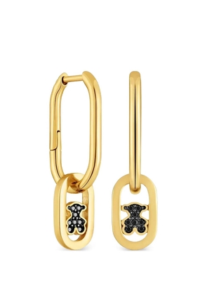 TOUS bear-embellishment earrings - Gold
