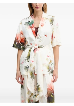Silvian Heach floral-print blouse - White