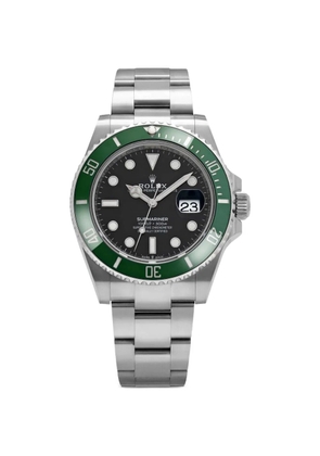 Rolex 2023 Submariner Date green bezel 41mm watch - Black