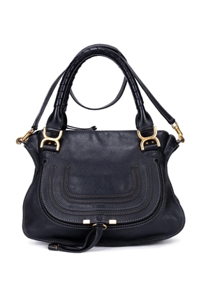 Chloé Pre-Owned medium Marcie leather tote bag - Black
