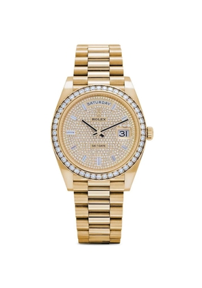 Rolex 2022 Day-Date Diamond 40mm watch - Gold