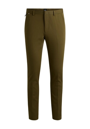 BOSS slim-fit chino trousers - Green