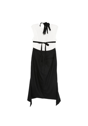 Tela V-neck mini dress - Black