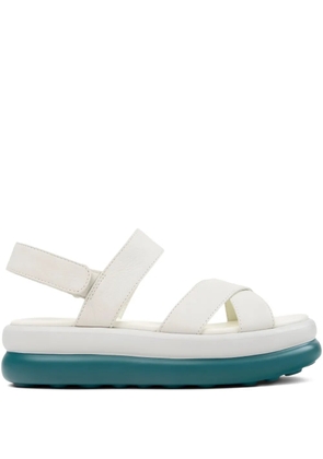 Camper cross strap pelotas flota up sandals - White