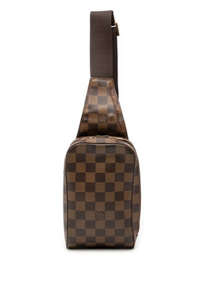 Louis Vuitton Pre-Owned 2004 Damier Ebene Geronimos crossbody bag - Brown