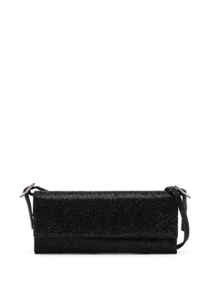 Benedetta Bruzziches Vittissima La Grande rhinestone-embellished shoulder bag - Black