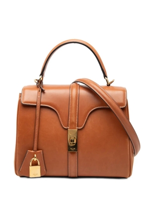 Celine Pre-Owned 2024 Small Leather 16 satchel - Brown