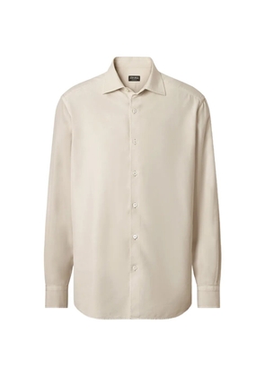 Zegna long-sleeve shirt - Neutrals