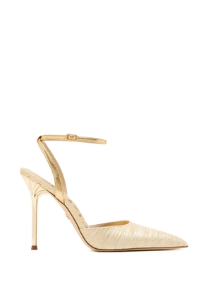 Sam Edelman Osha ankle-strap stiletto pumps - Gold