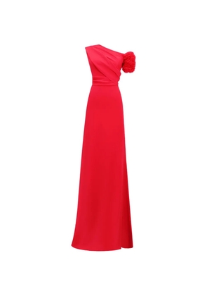 Gemy Maalouf one shoulder long dress - Red
