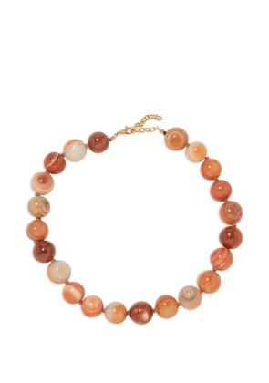 Jennifer Behr Louisa beaded necklace - Brown